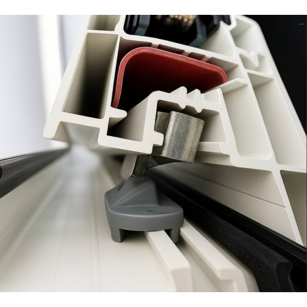 Додатковий регульований VORNE внутрішній середній притиск (прихований) для металопластикових вікон (FO1005)