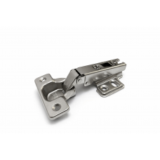 Петля Muller накладна з пружиною з посиленою лапкою 110° Slide-on D=35мм без доводчика Нікель (MP0026)