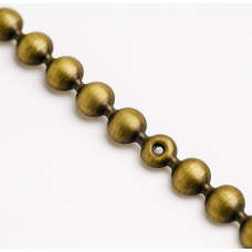 Цвяхова стрічка Sigma (декоративна) меблева D-16мм L-1000 мм (комплект 20 цвяхів) Антична Бронза (MT1144)