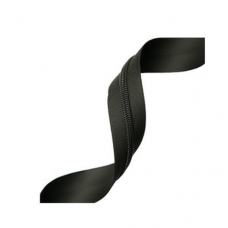 Блискавка рулонна спіральна застібка на метраж (від 1м) на відріз (тип 5) Чорний (PU1165)