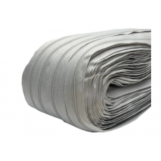 Блискавка рулонна спіральна застібка на метраж (від 1м) на відріз (тип 5) Світло сірий (PU1176)