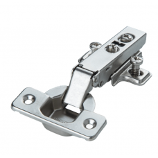 Петля Muller накладна 105 ° Clip-On D-35мм з доводчиком з монтажною планкою (MP0025)