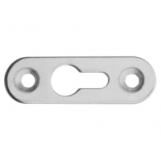 Вушко оцинковане овальне навісне 45х14мм для навішування шаф (PD0685)