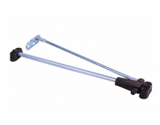 Обмежувач (фіксатор) барних дверей Sigma Правий відкриття вниз коричневий (PM0492)