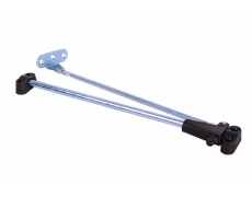 Обмежувач (фіксатор) барних дверей Sigma Лівий відкриття вниз коричневий (PM0493)