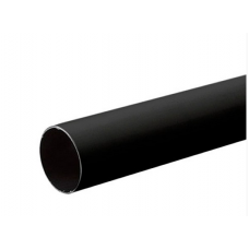 Рейлінгова труба Ozkardesler кругла меблева L-1000мм d-25 мм Чорний матовий (AF1091)