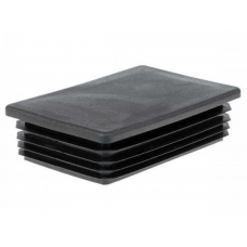 Заглушка для труби Termoplast внутрішня прямокутна 120x80мм пластик Чорна (ZG0839)